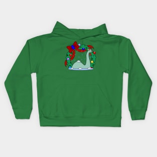 Gertie's Christmas Wreath Kids Hoodie